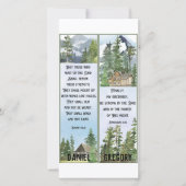 Bladwijzer voor Christelijke Waterverf Natuur Scri Kaart (Voorkant)