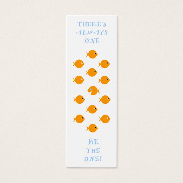 Bladwijzer voor elementaire leslokalen voor studen mini visitekaartjes (Voorkant)