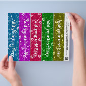 Bladwijzer voor elke partij bij een ongeval flyer (Hand)