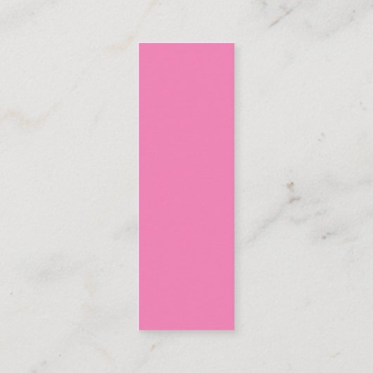 Bladwijzer voor konijnengeluk mini visitekaartje (Achterkant)