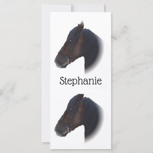 Bladwijzer voor paardenontwerp (Achterkant)