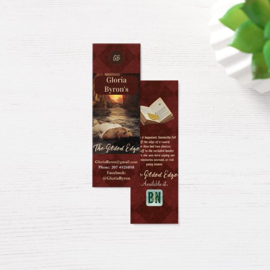 Bladwijzer voor promotiemateriaal van de Bourgogne Mini Visitekaartjes (Bureau)