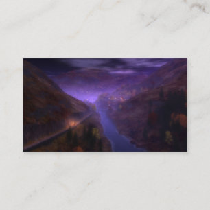 Bladwijzer voor thuisverlichting visitekaartje