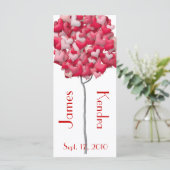 Bladwijzer voor weddenschappen Teken Heart Boom (Staand voorkant)