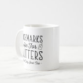 Bladwijzer zijn voor kandidaten met een speciale b koffiemok (Voorkant links)