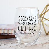 Bladwijzer zijn voor kandidaten met een speciale b wijnglas zonder voet