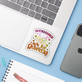 Bladwijzers zijn voor opgevers sticker (Laptop met iPhone)