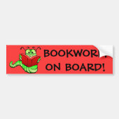 Bladworm Bumpersticker (Voorkant)