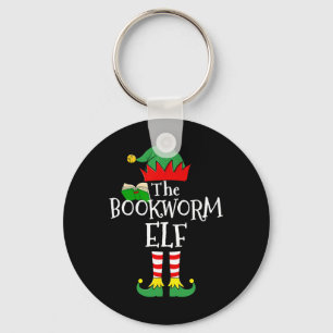 Bladworm Elf Matching Family Group - Kerstfeest Sleutelhanger