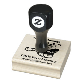 Bladworm Rubberstempel