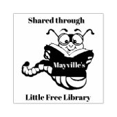 Bladworm Rubberstempel (Afrduk)