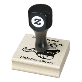 Bladworm Rubberstempel