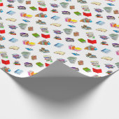 Bladwormpatroon Cadeaupapier (Hoek)