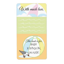 Bladzijde 8, baby shower met balkplaat