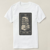 Bladzijde - de TBR (Black Edition) T-shirt (Design voorkant)