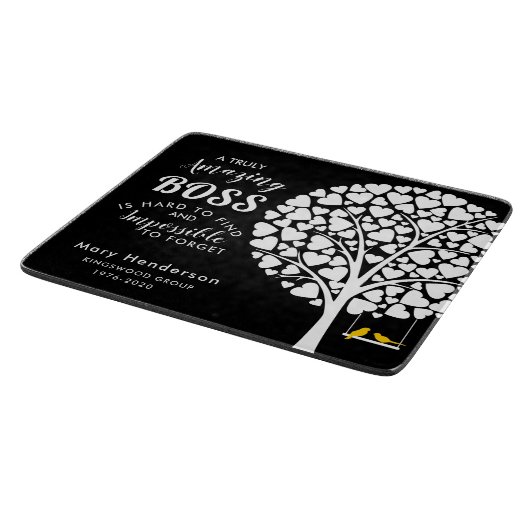 BLADZIJDE VAN Glas Snijplank (Hoek)