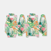 Bladzijde van palmveren bedankdoosjes (Uitgevouwen)