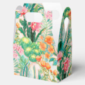 Bladzijde van palmveren bedankdoosjes (Geopend)