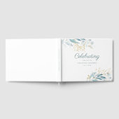 Bladzijde "Viering van het leven" Wit Gastenboek (Volledig)