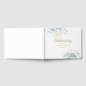 Bladzijde "Viering van het leven" Wit Gastenboek (Volledig)