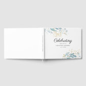 Bladzijde "Viering van het leven" Wit Gastenboek (Volledig)