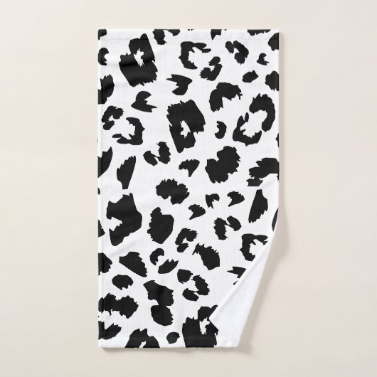 bladzijdeafdruk bad handdoek (Handdoek)