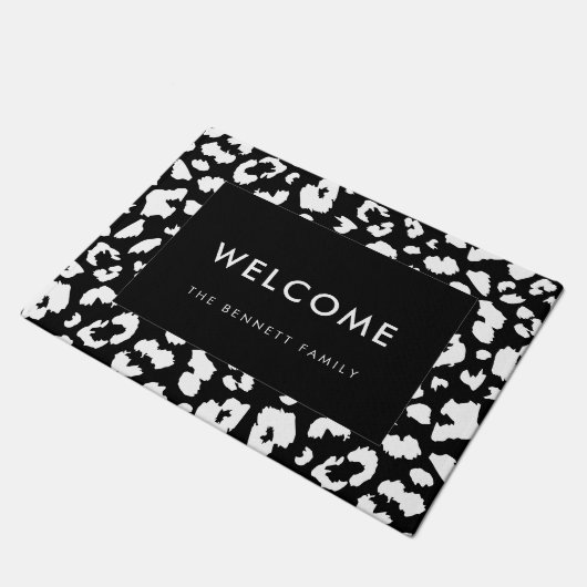 bladzijdeafdruk deurmat (Schuin)