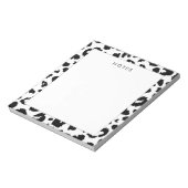 bladzijdeafdruk notitieblok (Linkerzijde)