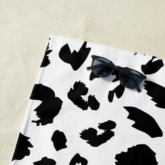 bladzijdeafdruk strandlaken (In situ)