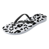 bladzijdeafdruk teenslippers (Schuin)