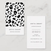 bladzijdeafdruk visitekaartje (Voorkant / Achterkant)