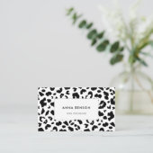 bladzijdeafdruk visitekaartje (Staand voorkant)