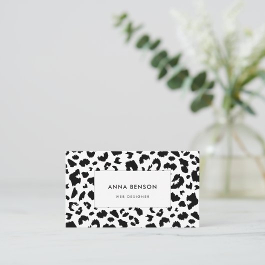 bladzijdeafdruk visitekaartje (Staand voorkant)