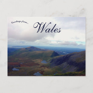 Blaenau Ffestiniog Snowdonia National Park Wales Briefkaart