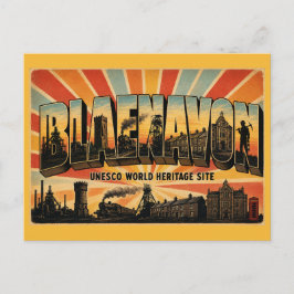 Blaenavon Industrieel Landschap UNESCO Wereld  Briefkaart