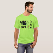 Blaf de Stemming 2024 Verkiezingen- Stemhond in 20 T-shirt (Voorkant volledig)