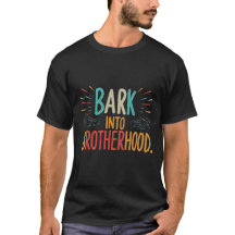 Blaf in Brotherhood Gepersonaliseerde hond shirts