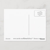 Blaffende boomkikker - Briefkaart (Achterkant)