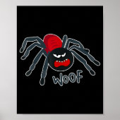 Blaffende Spin Poster (Voorkant)