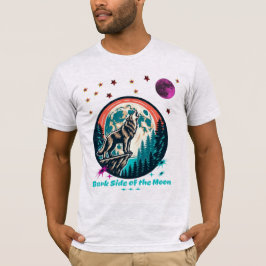 Blafzijde van de maan t-shirt