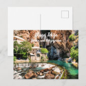 Blagaj Tekija Dervish Bosnië Herzegovina gestileer Briefkaart (Voorkant / Achterkant)