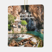 Blagaj Tekija Dervish Bosnië Herzegovina gestileer Keramisch Ornament (Links)