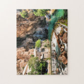Blagaj Tekija Dervish Bosnië Herzegovina gestileer Legpuzzel (Verticaal)