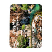 Blagaj Tekija Dervish Bosnië Herzegovina gestileer Magneet (Verticaal)