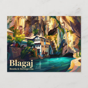 Blagaj Tekke Bosnië en Herzegovina Briefkaart