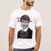 blagojevich mugshot t-shirt (Voorkant)