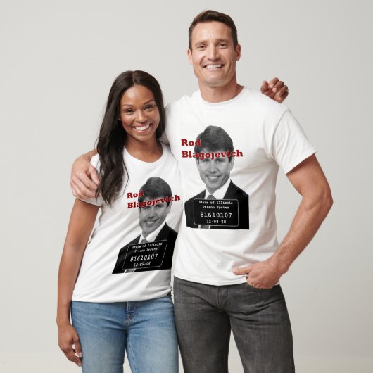 blagojevich mugshot t-shirt (Unisex)