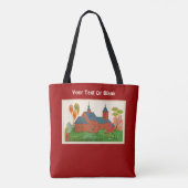 Blagoveshchenskoye Wood Russian Church Tote Bag (Achterkant)