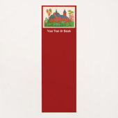 Blagoveshchenskoye Wood Russian Church Yogamat (Voorkant)