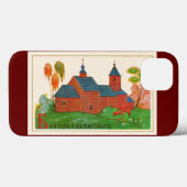 Blagoveshchenskoye Wood Russische kerk Case-Mate iPhone Case (Achterkant (horizontaal))
